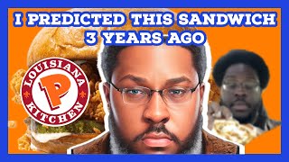 I can see the FUTURE Popeye’s Cheese and Bacon Chicken Sandwich Review [upl. by Cherice]