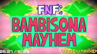 Golden Mayhem V2  Friday Night Funkin Bambisona Mayhem OST [upl. by Itsud]