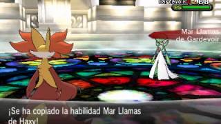 Batalla contra la Campeona Dianta  Pokémon XY [upl. by Aikkin]