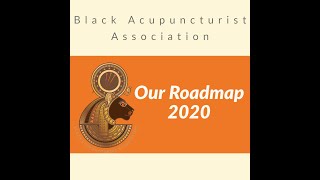 Black Acupuncturist Associations 2020 Roadmap [upl. by Nnayd]