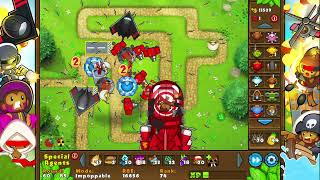 BTD5 Monkey Lane Impoppable Mastery [upl. by Enelram]