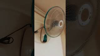 Noisy senko wall fan TR1628 [upl. by Nairbo]