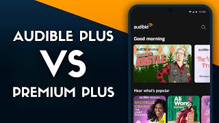 The Difference Between Audible Plus and Premium Plus  2024 [upl. by Kosey]