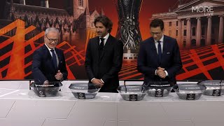 UEFA Europa League Knockout Round Playoff Draw [upl. by Kwok]