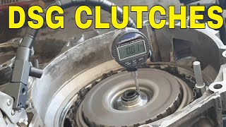 DSG CLUTCH PACK install in trans transmission [upl. by Katheryn]