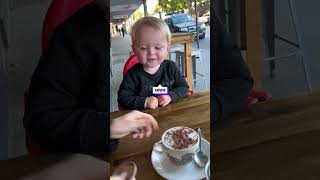 When your toddler is a distinguished gentleman ☕️🥺 🎥 TT gunnertheketokid [upl. by Kerrie261]