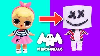 😵MARSHMELLO with CUSTOM LOL SURPRISE DOLLS  Toy Transformations [upl. by Svensen]