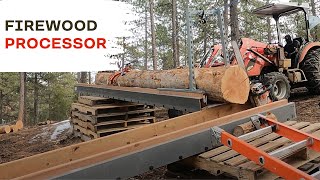 How To Build Your Own Firewood Processor [upl. by Irrep267]