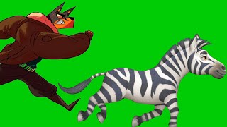 Dragon attack on zebra green screen [upl. by Letram]