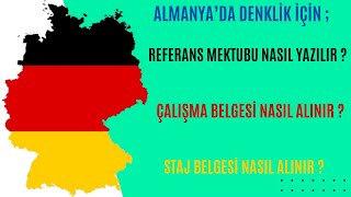 REFERANS MEKTUBU NASIL YAZILIR ÇALIŞMA BELGESİ NASIL ALINIR STAJ BELGESİ NASIL ALINIR [upl. by Aiouqahs90]