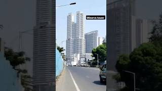 Minerva tower  Piramal mahalaxmi tower 🗼🌇🤔🥀💯 shorts ytshorts youtube building [upl. by Assennev]