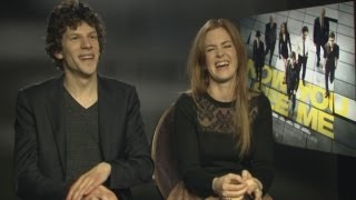 Isla Fisher and Jesse Eisenberg interview Isla talks about her neardeath experience during filming [upl. by Malim]