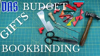 Budget Bookbinding Gifts  Adventures in Bookbinding [upl. by Eirena]