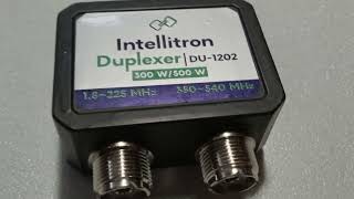 Intellitron DU 1202 HF  VHF UHF Duplexer [upl. by Dar748]