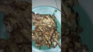 goreng garing ikan hasil mancing gurih rasa nya [upl. by Adnorahc]