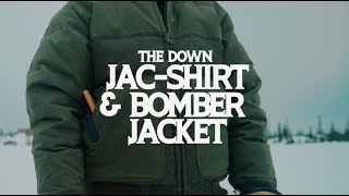 Down JacShirt and Bomber Jacket [upl. by Anilra]