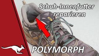 SchuhInnenfutter reparieren mit Polymorph [upl. by Ahseka962]