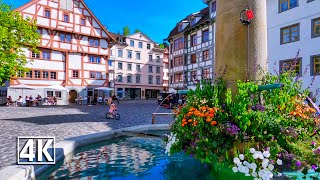 St Gallen Switzerland 🇨🇭 a charming trafficfree old town [upl. by Elfont]