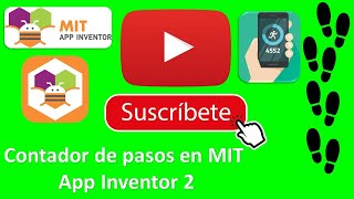 Contador de Pasos en MIT APP Inventor Podómetro en MIT App Inventor Pedometer [upl. by Joni]