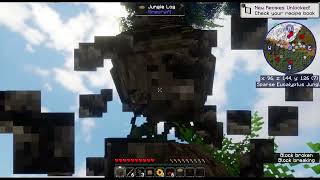 Gaia 2 Future MC 4a  Minecraft Distant Horizons Survival Longplay [upl. by Maxi]