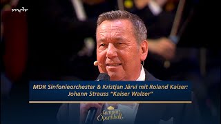 Roland Kaiser singt den quotKaiserWalzerquot  Semperopernball 2020  MDR [upl. by Cadel]