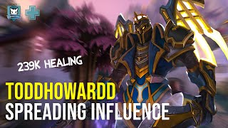 ToddHowardd Corvus 239K HEALING Paladins Competitive  Master  SPREADING INFLUENCE [upl. by Ytineres]