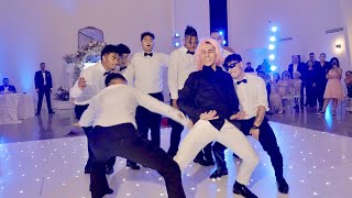 THE GOOFIEST GROOMSMEN SURPRISE DANCE EVER [upl. by Ahseyt]