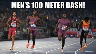 Mens 100 Meter Dash Was Incredible  2024 Diamond League Brussels [upl. by Anahoj]