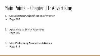 Gender in Advertisements  COM120A Fall 2024 [upl. by Fadas]