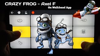 Crazy Frog  Axel F  Walkband Cover  Piano  Drumming Cover By SB GALAXY [upl. by Magdalene]