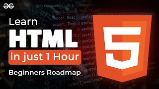 HTML Tutorial for Beginners Complete Roadmap  Basics to Advance Projects and more [upl. by Atwater]