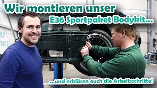 DM Autoteile  Umrüstung auf Sport Paket für BMW E36 auch M3  Montageanleitung [upl. by Orat571]