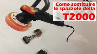 Come cambiare le spazzole della lucidatrice T2000 [upl. by Padraic]