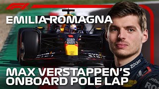 Max Verstappen’s RecordEqualling Pole Lap  2024 Emilia Romagna Grand Prix  Pirelli [upl. by Angeline]