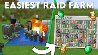 Minecraft EASIEST Raid Farm 120  Insane loot Voltrox [upl. by Twelve176]