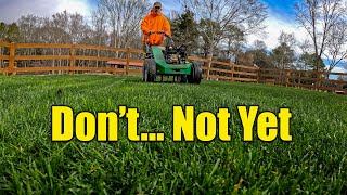 When to Aerate Your Lawn Spring 2024 [upl. by Pettifer]