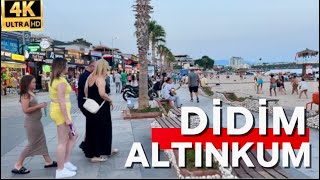 Didim Altınkum Evening Walk🌴July 2024 Summer TURKEY [upl. by Gilpin]