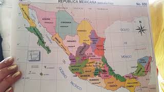 🇲🇽Estados y capitales de la República mexicana🇲🇽 [upl. by Weyermann]