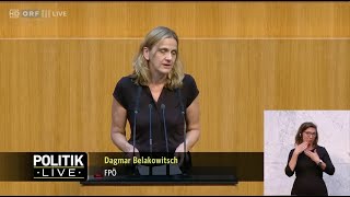 Dagmar Belakowitsch  Pensionserhöhung  1892024 [upl. by Araj]