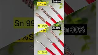 Understanding Solder Composition The Impact of Tin and Lead Percentages in Soldering Electronic [upl. by Darelle]