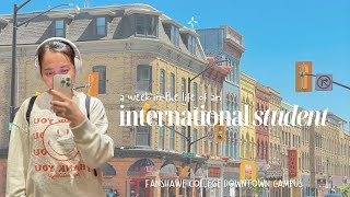 Life as an International Student at Fanshawe College London Ontario [upl. by Ahtelahs]