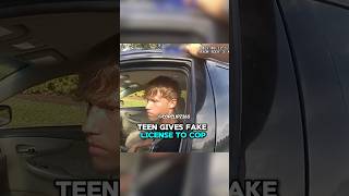 Teen Gives Fake License To Cop 🤯 [upl. by Eeleimaj260]