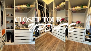 CLOSET TOUR 2024  IKEA PAX LifewitBrena [upl. by Ennayhs]