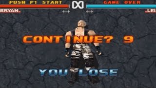 Tekken 3 All Lose Poses  All Characters  KO [upl. by Fasto328]