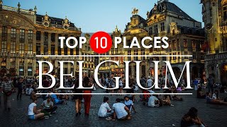 Top 10 Beautiful Places to Visit in Belgium  Belgium Travel Video [upl. by Llenrag979]