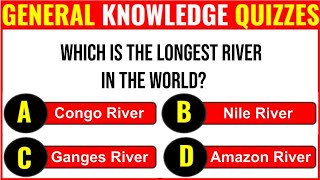 Test Your Smarts  General Knowledge Quizzes amp Answers  GK Quizzes 1 🤓 [upl. by Alenoel]