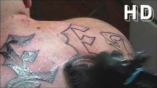 2Deep Full Back Piece Tattoo Artist Video Part 1 [upl. by Hallimaj655]