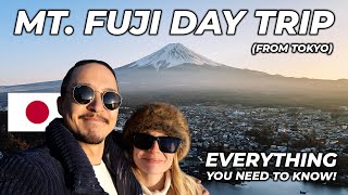 EPIC DAY TRIP to MOUNT FUJI from TOKYO Everything you need to know amp best viewpoints [upl. by Jandel296]