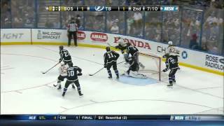 Boston Bruins vs Tampa Bay Lightning 11042015 [upl. by Middendorf]