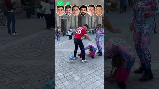 Football Players Epic Nutmeg Challenge🤯 [upl. by Gregorius]